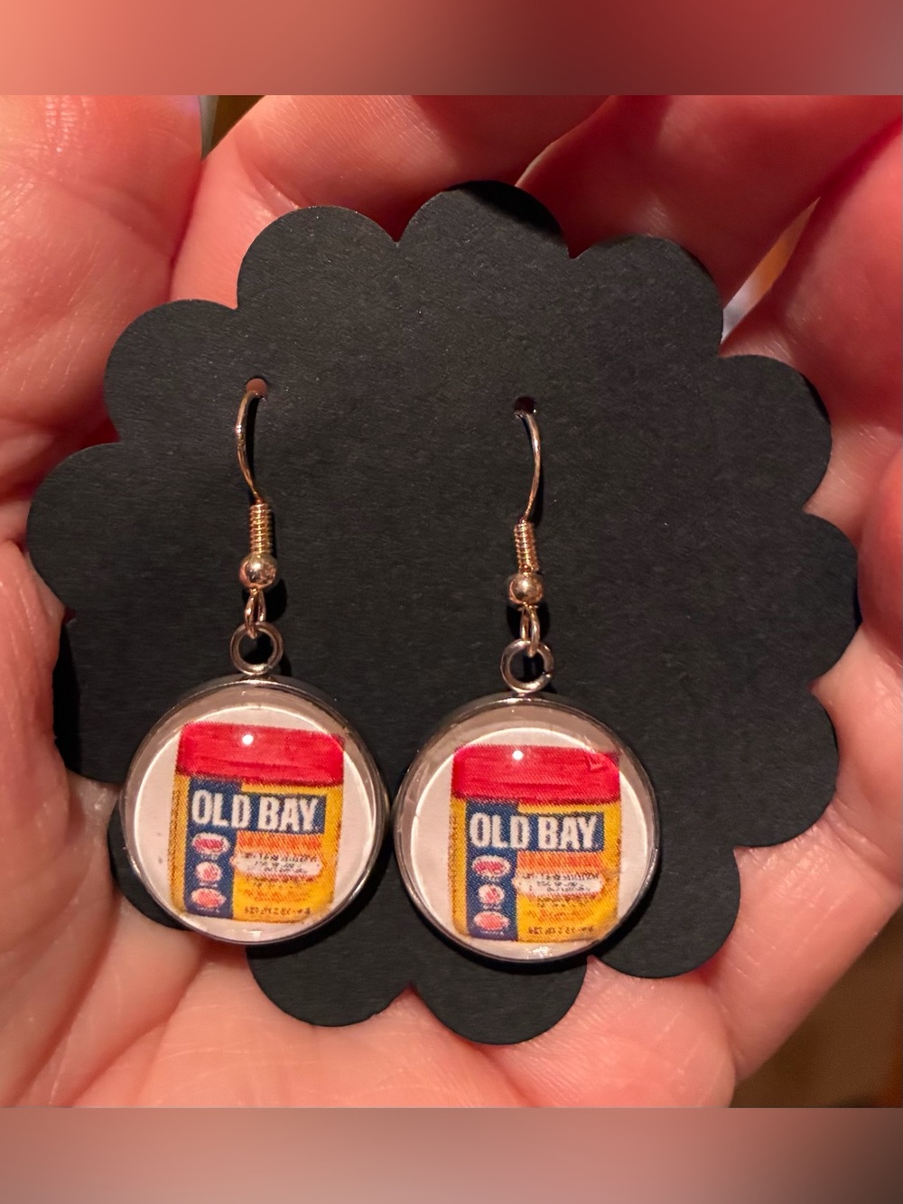 Old Bay 18mm Dangle Earrings